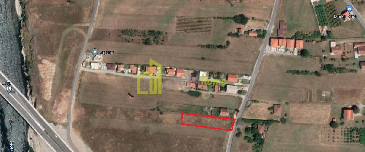 Plac 1110m2, Dajbabe